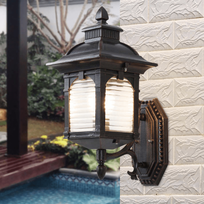 Wandlamp Antiek Glas