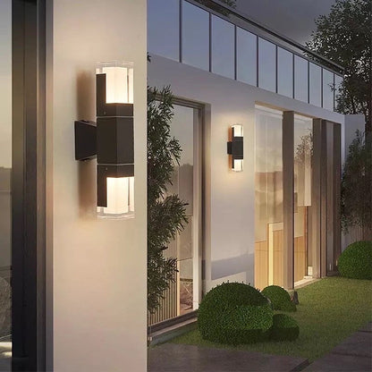 TwilightCast | Dubbele buitenwandlamp voor sfeervolle verlichting