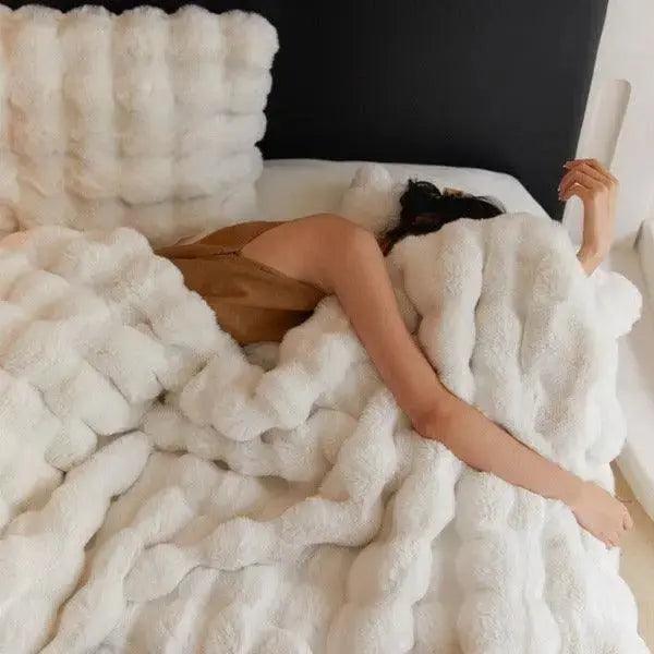 CozyFluff - Luxe Warme Verzwaarde Winterdeken