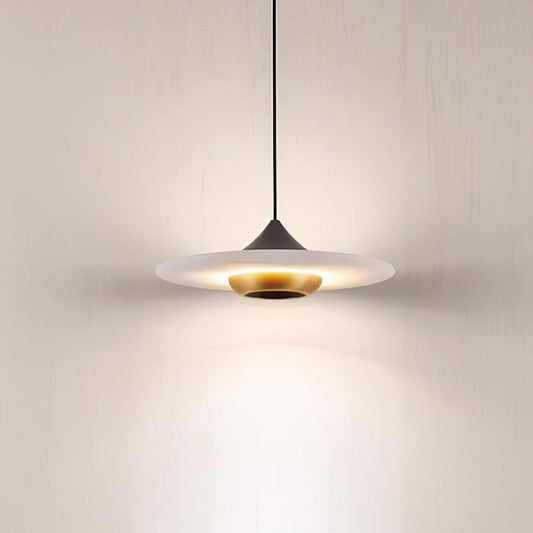Vliegende schotel marmeren hanglamp