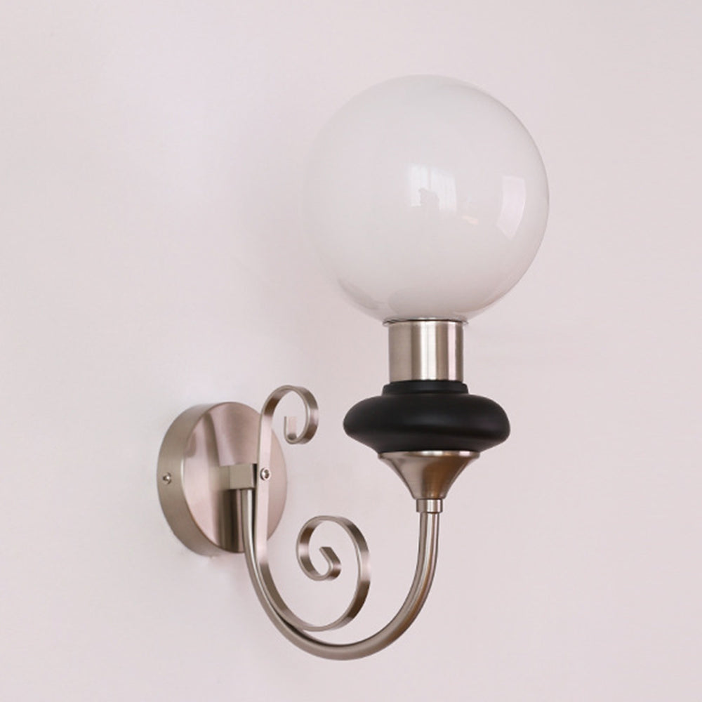 VintageGlow | Retro Frans glazen wandlamp