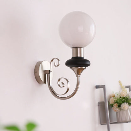 VintageGlow | Retro Frans glazen wandlamp