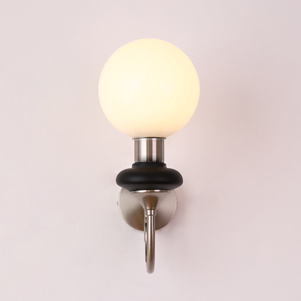 VintageGlow | Retro Frans glazen wandlamp