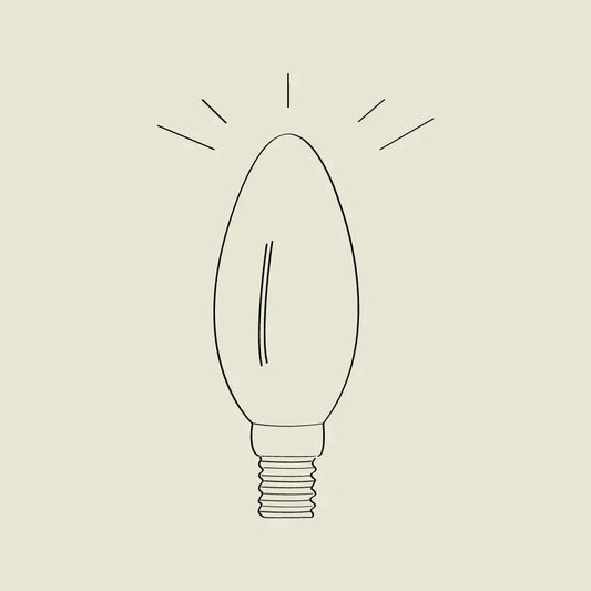 Lichtbol | Warm (G45 voor Rijstpapieren lampen + Bubblegum)