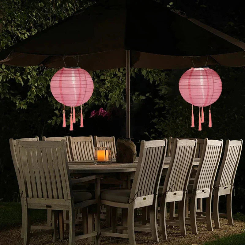 HimmelSlüfter | Solar Hanglamp voor Buiten – Weerbestendige LED Tuinlamp met Warm Licht & Modern Design