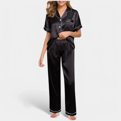 Gleame Pyjama - Luxe satijnen zijden pyjama voor vrouwen