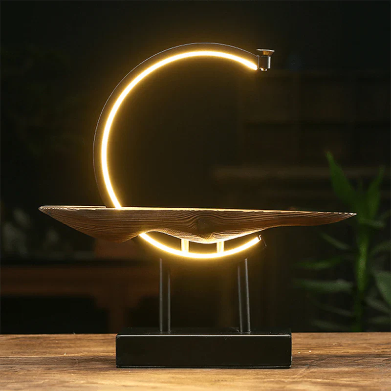 Witte Hert Wierookbrander Lamp - SereneStag