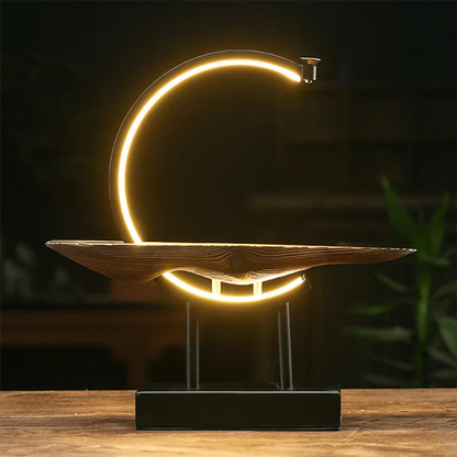 Witte Hert Wierookbrander Lamp - SereneStag