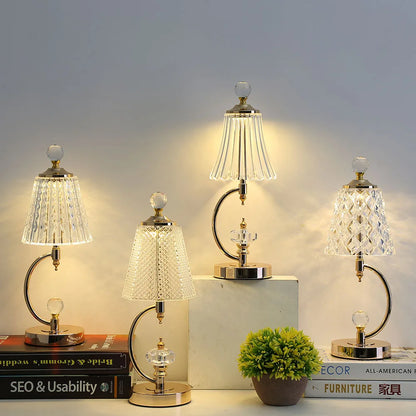 LumenLux | Prachtige kristallen tafellamp