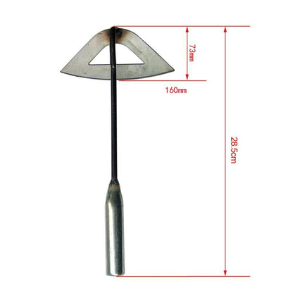 SteelPro | Robuuste volledig stalen schoffel voor tuinieren