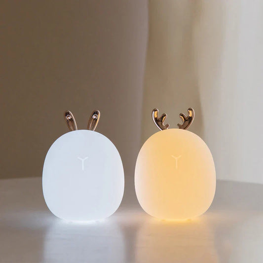 LumiBunny | Elegant rendier USB nachtlampje
