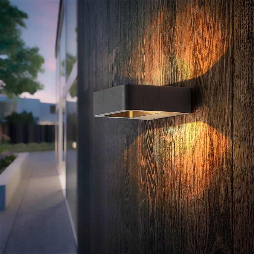 Zymera | Down-Up Waterdichte Wandlamp