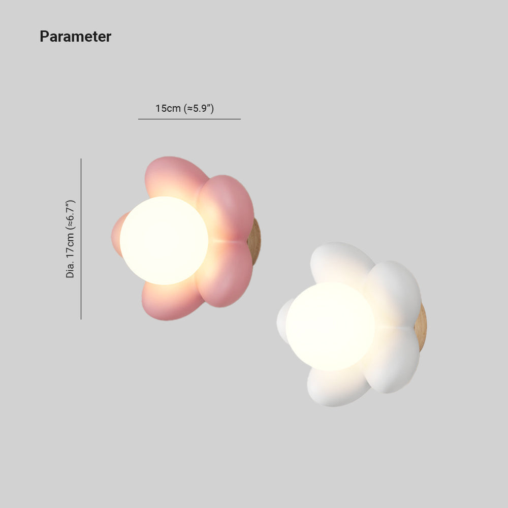 PetalLight LED wandlamp geïnspireerd op bloemen