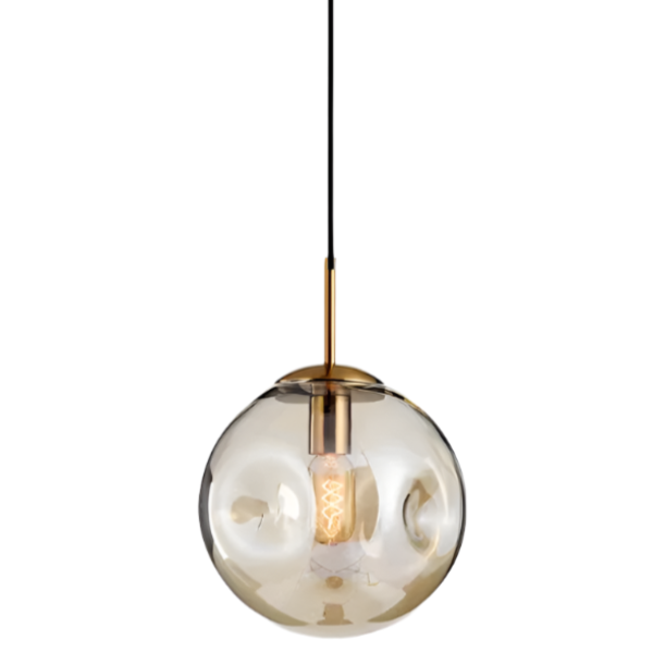 BolSphere - Elegante  glazen bol hanglamp