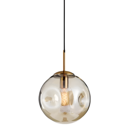 BolSphere - Elegante  glazen bol hanglamp