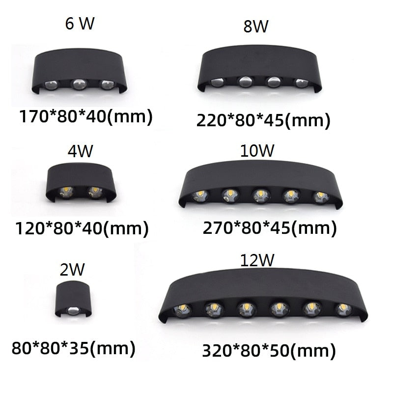 Rayzaar | Led Wandlamp Waterdicht Buiten