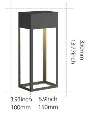 Omira | Waterdicht Modern Portaal Geleid Licht