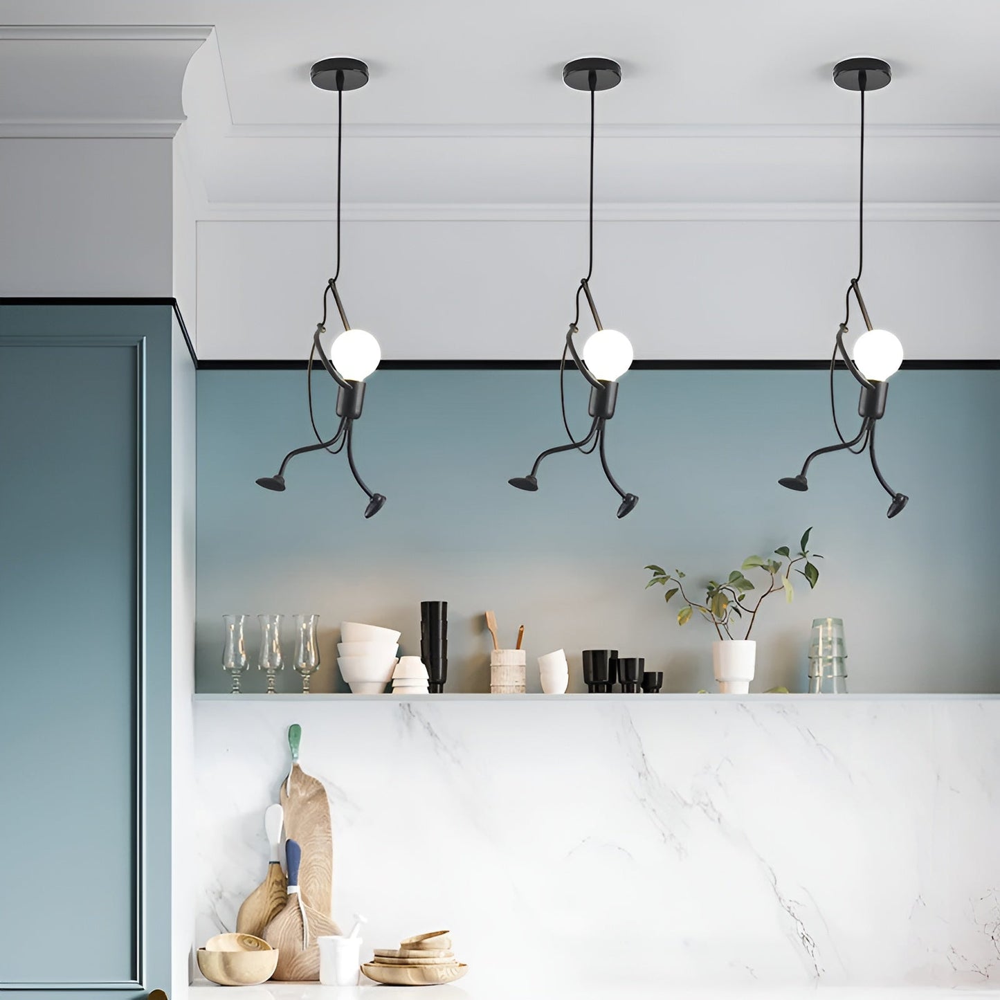 Creatieve verlichtingsacrobatiek - de hanglamp voor modern thuisdesign