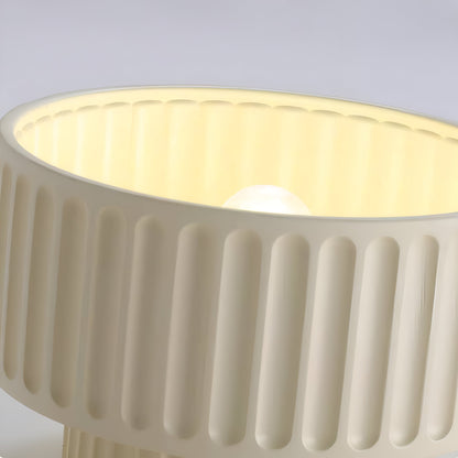 RibLight plafondlamp van wit hars - middeleeuwse elegantie voor je huis