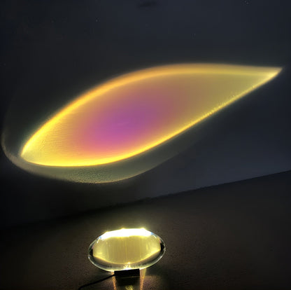 StellaTraum | Projectorlamp met sterrenlicht en fonkelende kristallen projectie