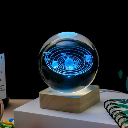 GalaxyLight | LED kristallen bol nachtlampje