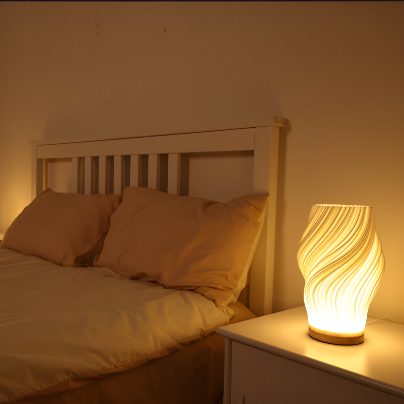 GleamyWave 3D lamp - Elegante verlichting voor je huis