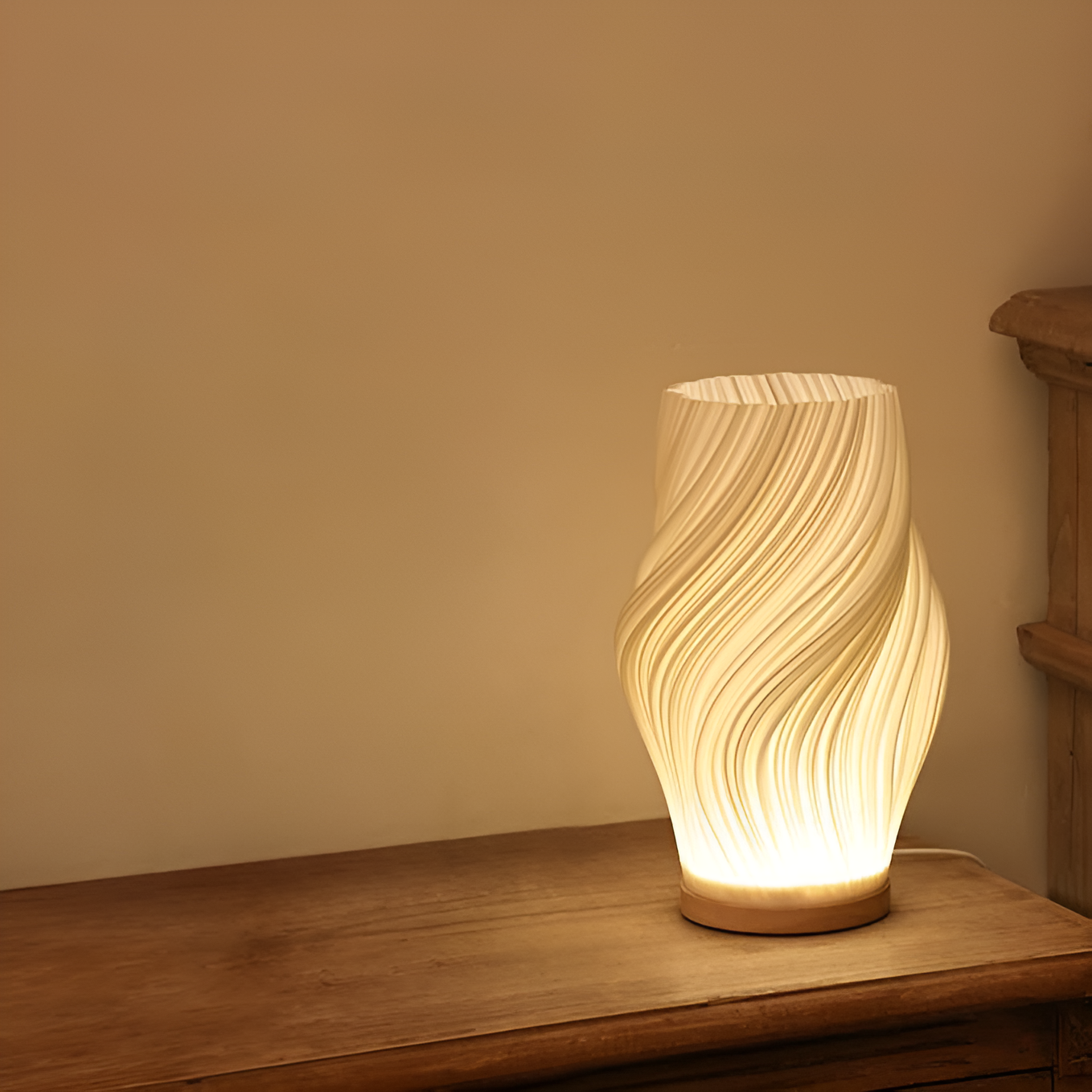 GleamyWave 3D lamp - Elegante verlichting voor je huis