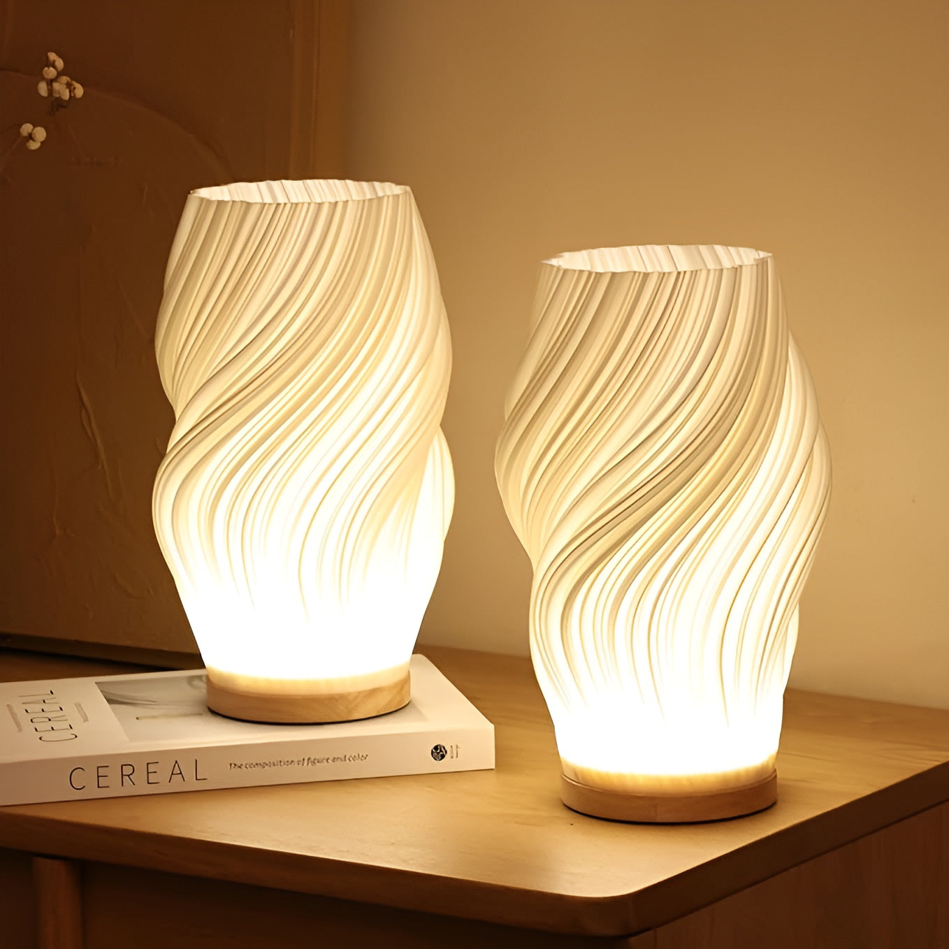 GleamyWave 3D lamp - Elegante verlichting voor je huis