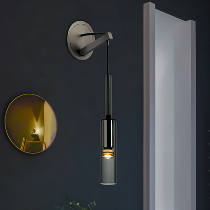 CrystalTube Minimalistische wandlamp