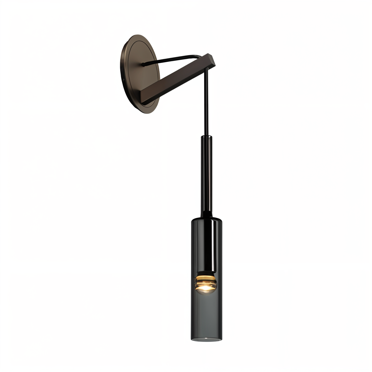 CrystalTube Minimalistische wandlamp