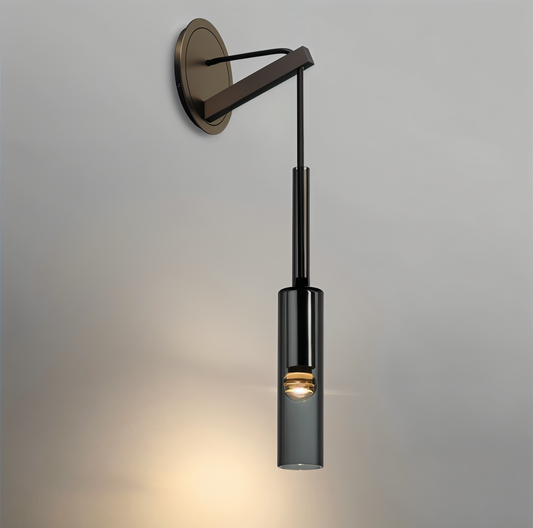 CrystalTube Minimalistische wandlamp