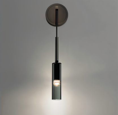 CrystalTube Minimalistische wandlamp