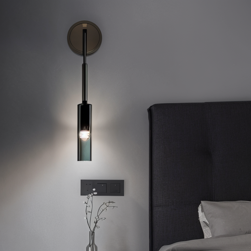 CrystalTube Minimalistische wandlamp