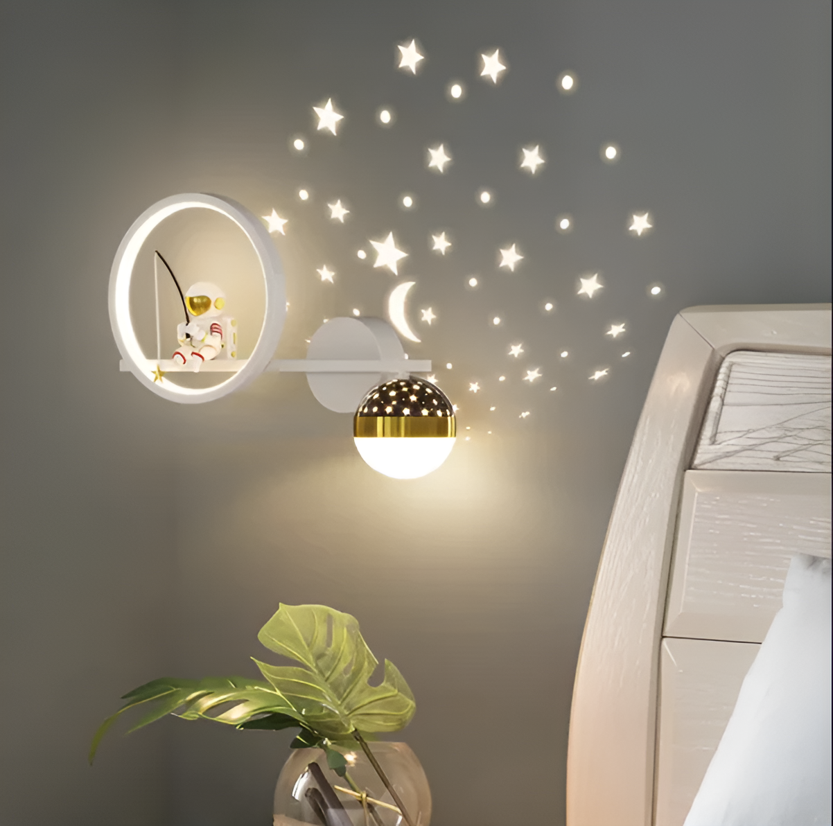 GalacticGleam | Cosy light kinderwandlamp