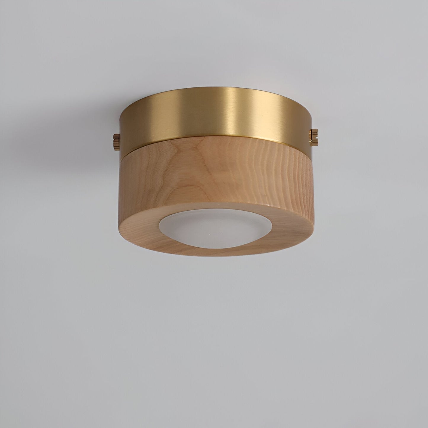 WoodGlow LED-spot - Natuurlijke elegantie met walnootafwerking