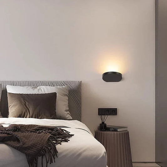 NoirGlow – Moderne LED Wandlamp in Minimalistisch Design