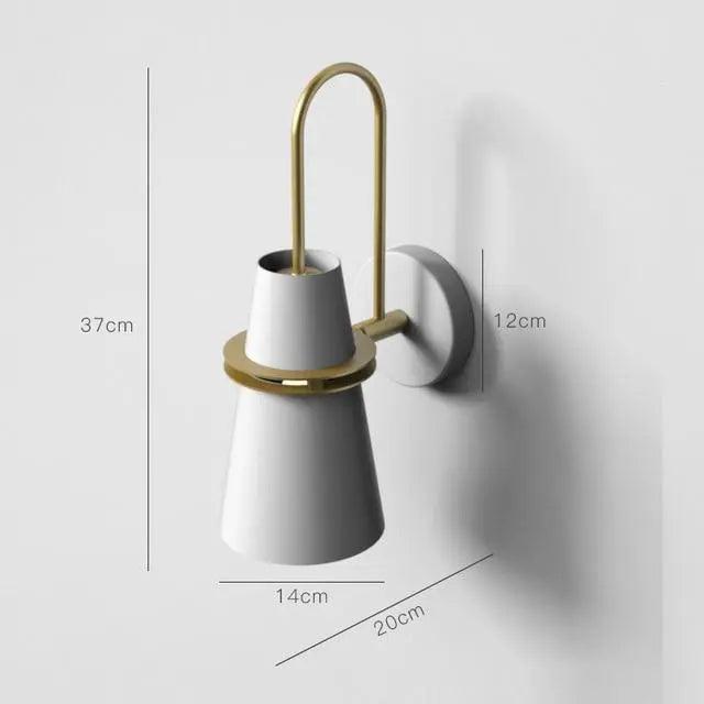 AuraLuxe | Verfijnde & Warme Scandinavische Wandlamp