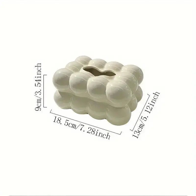 Keramische TissueBox - Elegante TissueBox