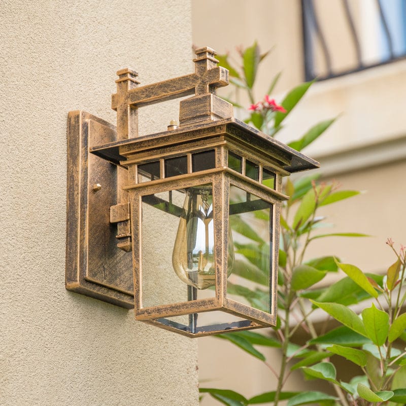 Alessio Zwart Deco Buiten Wandlamp