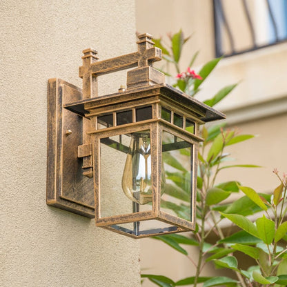 Alessio Zwart Deco Buiten Wandlamp