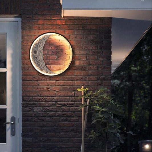 NightSphere | Gloeiende halve maan wandlamp