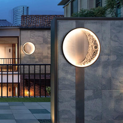 NightSphere | Gloeiende halve maan wandlamp