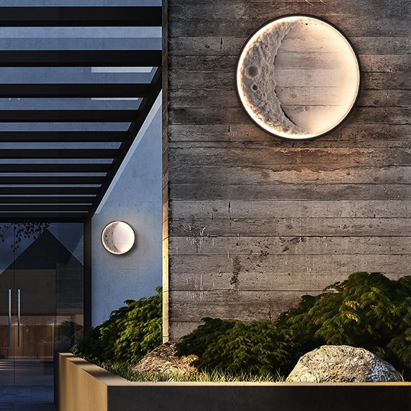 NightSphere | Gloeiende halve maan wandlamp