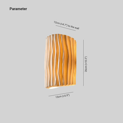 RippleGlow wandlamp