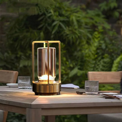 NordicaGlow | Scandinavische Draadloze LED Tafellamp