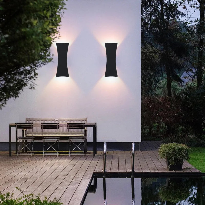 StadtStrahl | Stijlvolle LED buitenwandlamp voor moderne architectuur