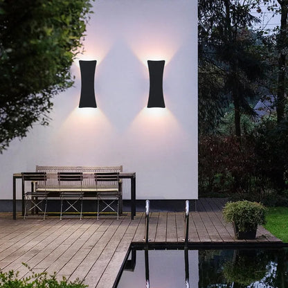 StadtStrahl | Stijlvolle LED buitenwandlamp voor moderne architectuur