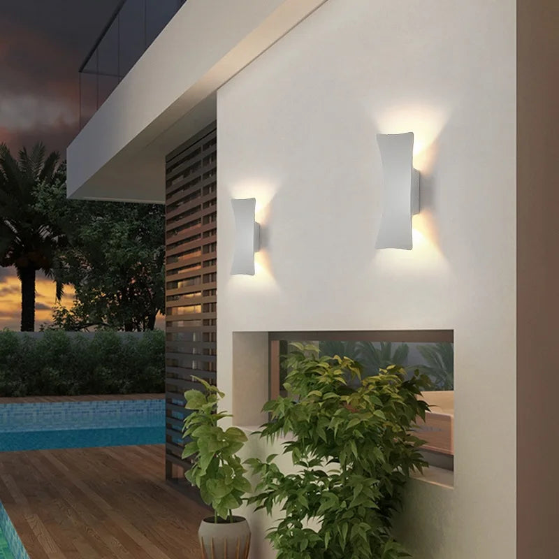 StadtStrahl | Stijlvolle LED buitenwandlamp voor moderne architectuur
