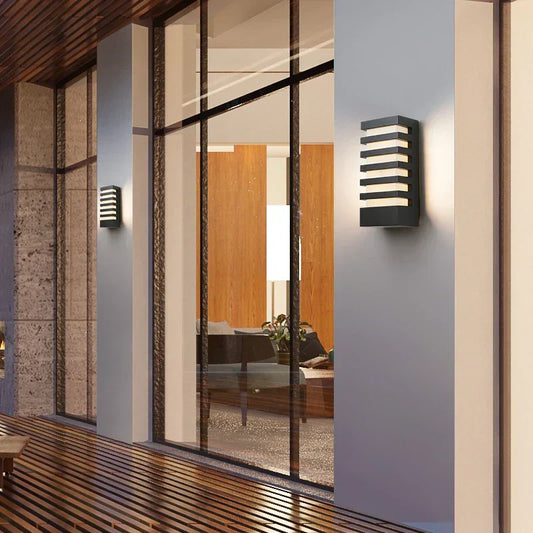 Moderne aluminium wandlamp | Waterdicht en stijlvol voor binnen en buiten