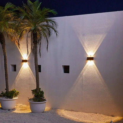 SonnenLicht | Balkonlamp op zonne-energie met warm LED-licht